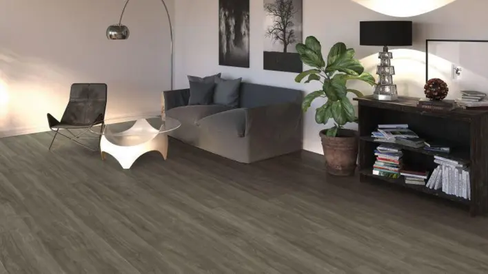 Haro laminatgolv - Plankgolv, Ek Eleganza, Antikgrå