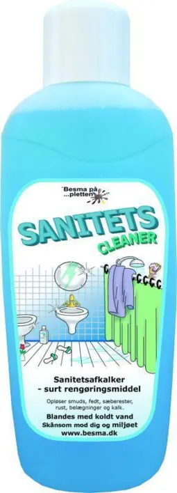 Sanitets Cleaner – Rengöringsmedel och avkalkning för sanitet - RESTSALG