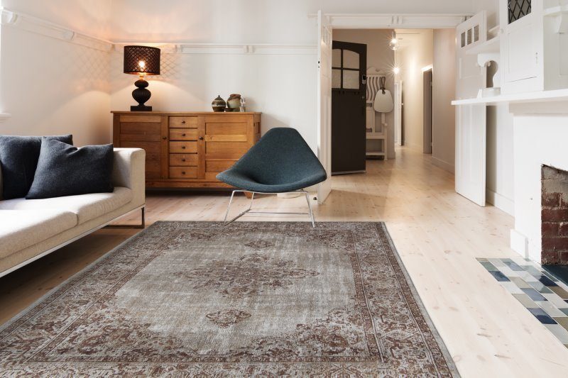 Cacao Border 8667 - REST 140X200 CM