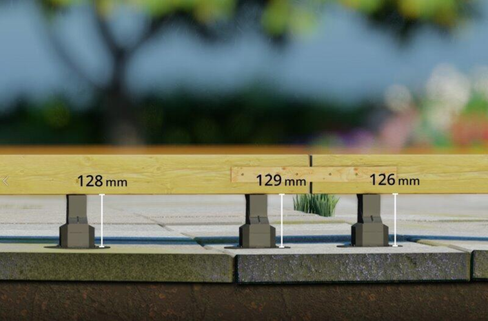 Knudsen terrassats för höjning