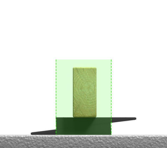 Knudsen terrassats för höjning