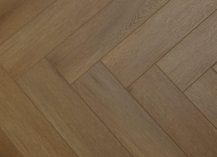 Meltex Dryback vinylgolv, Mörkt fiskbensmönster