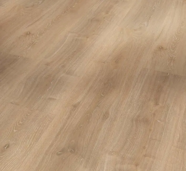 Parador Vinyl Basic 2.0 Plank - Ek Royal ljus kalkad, Borstad struktur