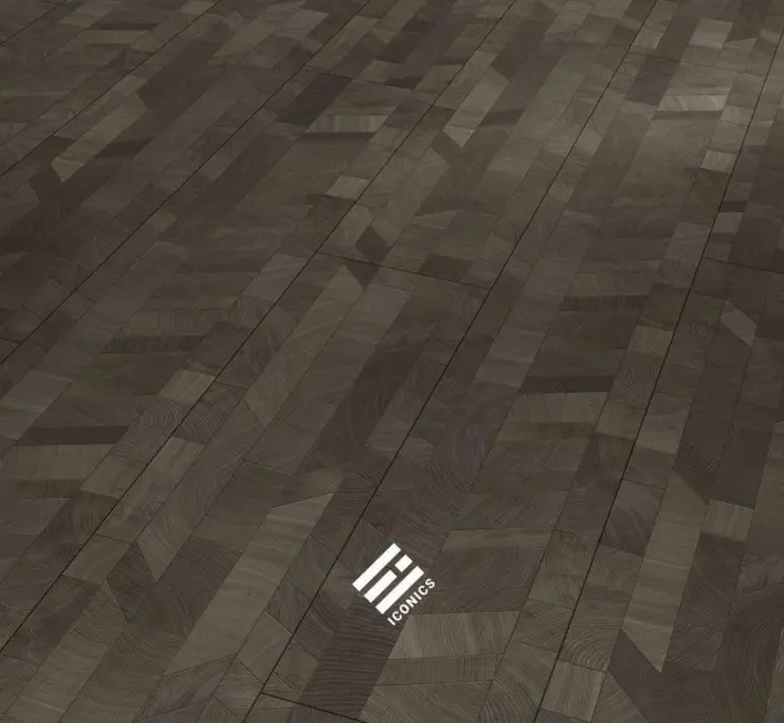 Parador Modular One - Cross Cut black Porestruktur Iconics, plankoptik