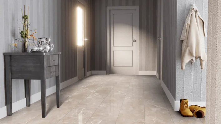 Laminat, Line Stone platta - Botticino Classico Light, D2911