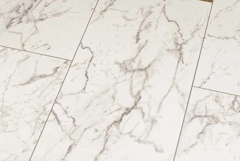 Laminat, Line Stone platta - Carrara Marble, D2921