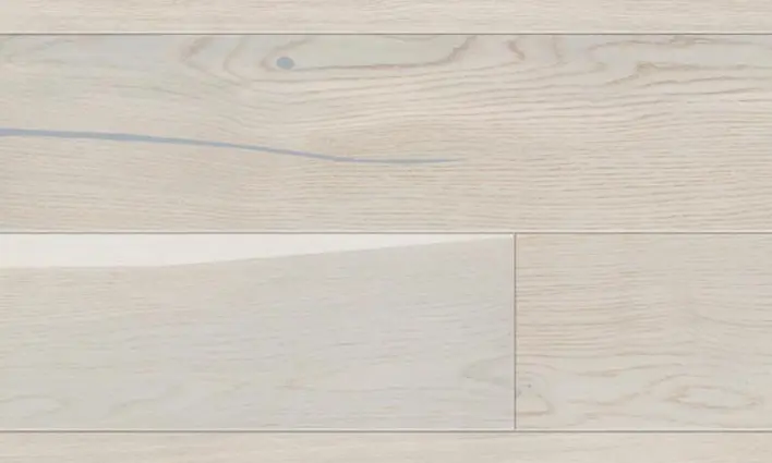 Trägolv - Ekplanka, Cappuccino, Borstad Vit mattlack