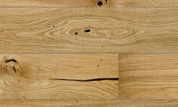 Trägolv - Ek Planka, Gran Canyon, Borstad Naturolja - KAMPANJ