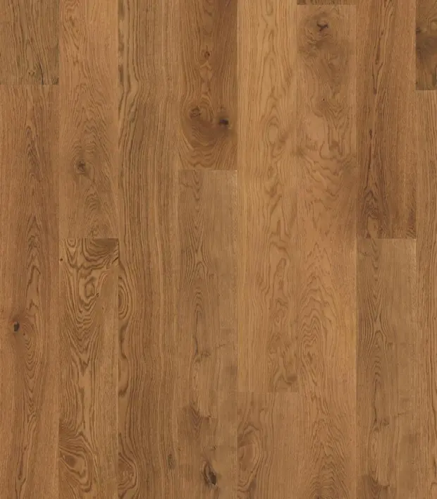 Ekplanka Rustik Semirökt Borstad Mattlack, 2450 x 240 mm.