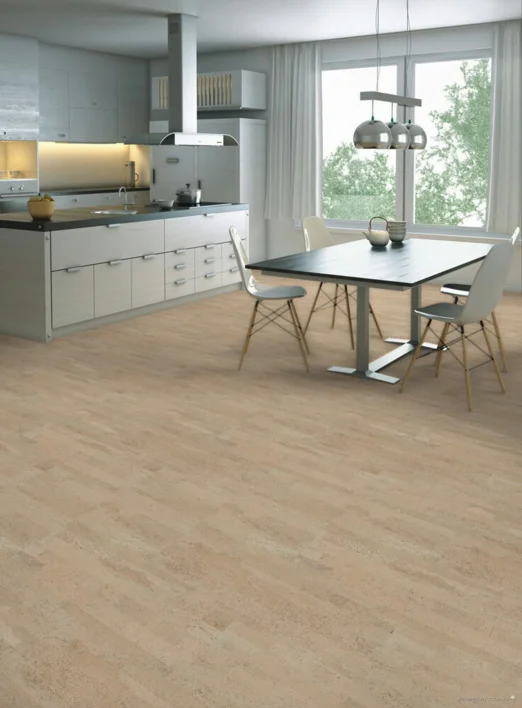 Ziro Sombra Korkgolv - Capri 65 Creme