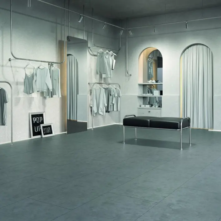 Laminatgolvplankor - Concrete Cendre 601 x 1183 mm. - RESTPARTI