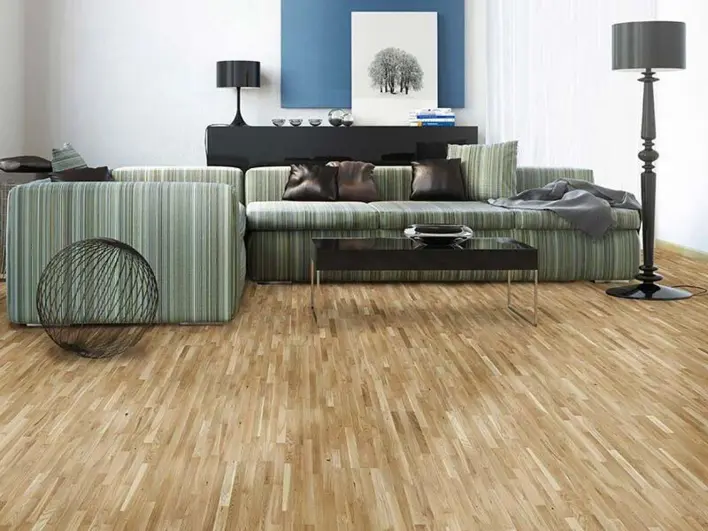 Trägolv - Ek Designparkett, natur mattlack - KAMPANJ