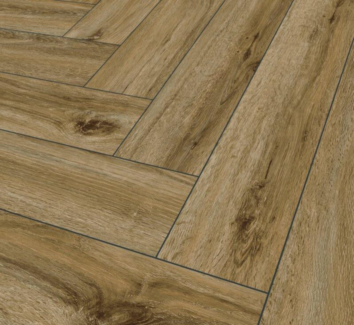 SPC vinyl klickgolv - Fiskben, Riley Oak P1004