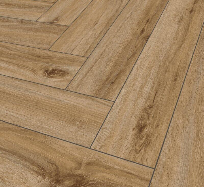 SPC vinyl klickgolv - Fiskben, Riley Oak P1004