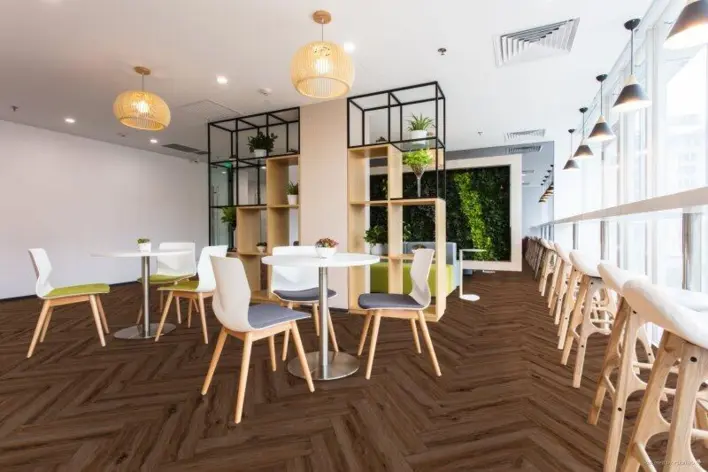 SPC vinyl klickgolv - Fiskben, Portland Oak P1005