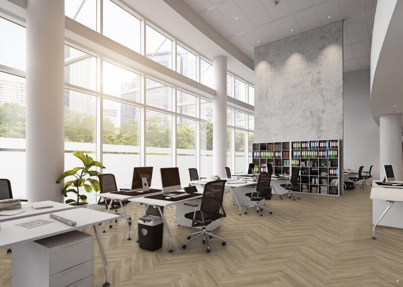 SPC vinyl klickgolv - Fiskben, York Oak P6002