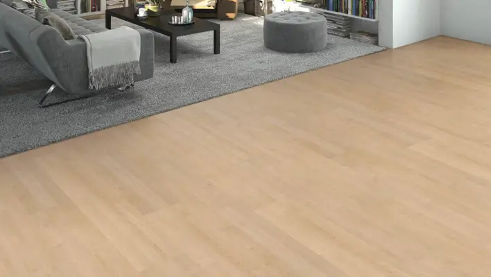 Laminatgolv, 3-stavs lönn