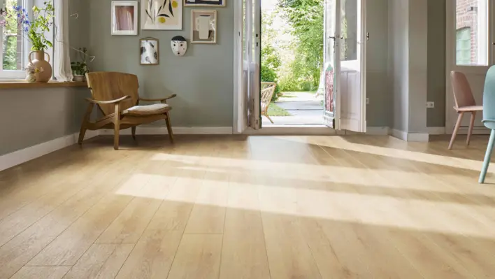 Laminatgolv, Plankgolv Ek Scarpa natur