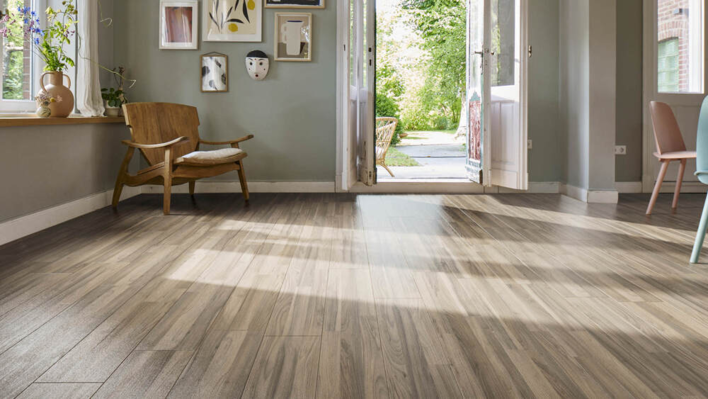 Laminatgolv, 3-stavs Valnöt