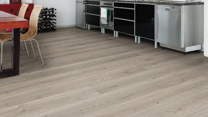 Haro laminatgolv - Plankgolv, Ek Flavia grå