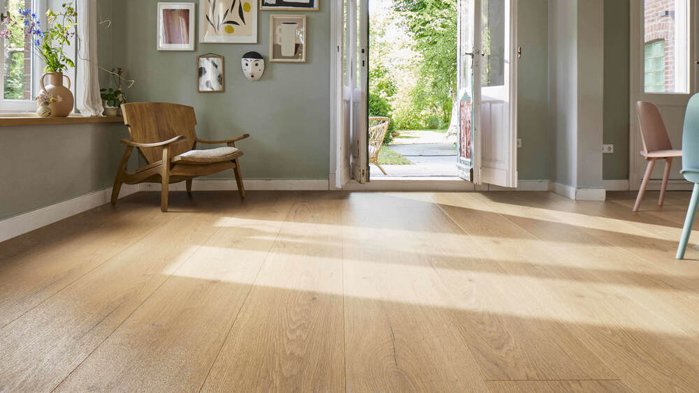 Haro laminatgolv - Plankgolv, Ek Flavia natur