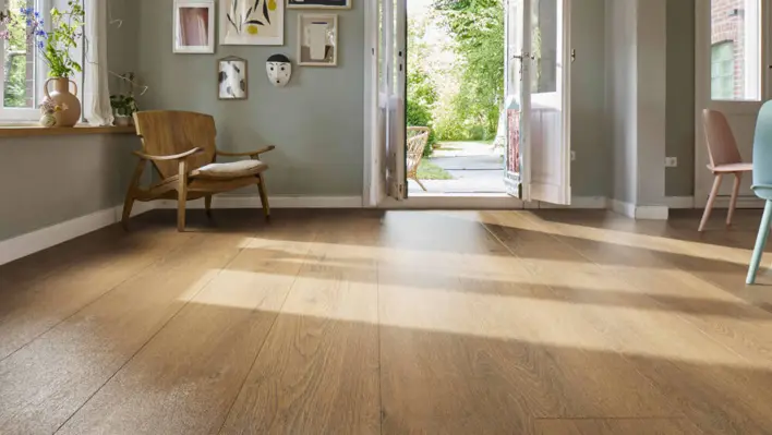 Haro laminatgolv - Plankgolv, Ek Flavia rökt