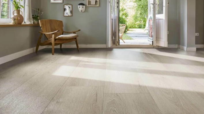 Haro laminatgolv, Grand Via Aqua - Ek Flavia grå