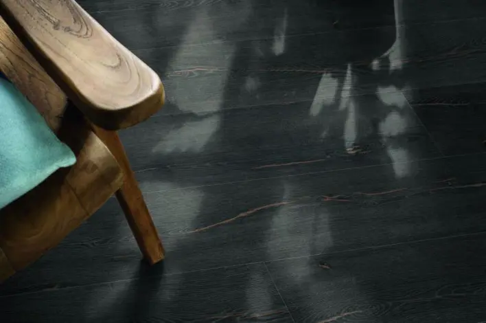 Haro laminatgolv, Grand Via Aqua - Ek Metallic svart