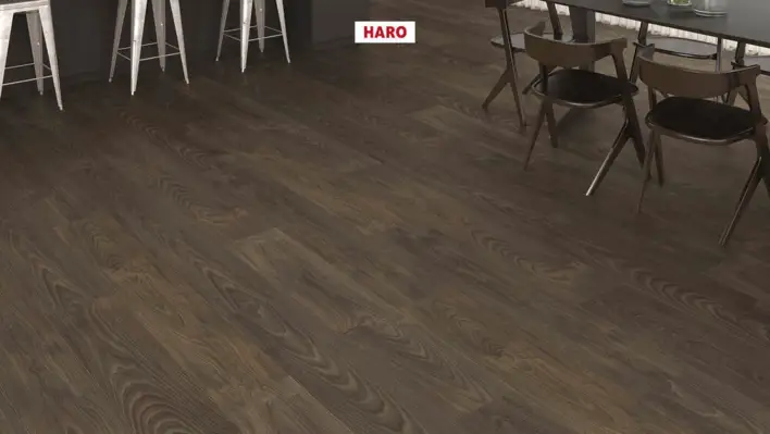 Haro laminatgolv Aqua - Plankgolv, Akacie Vario