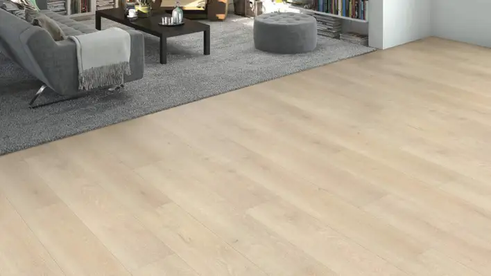 Haro laminatgolv - Plankgolv, Ek Flavia vit