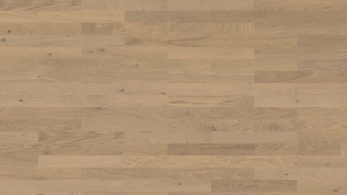 Fiskbensparkett Allegro - Ek sandgrå Naturale borstad nD