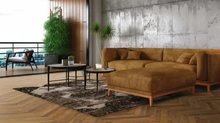 Classico stav - Rökt ek Trend borstad nD