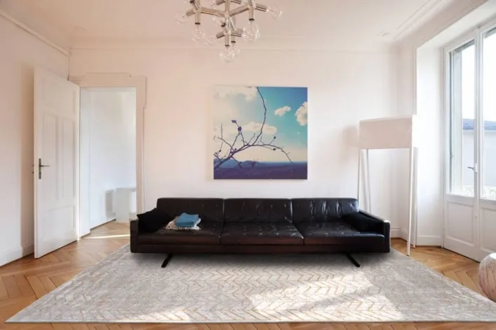 Mad Men - Jakobs stege, Central Yellow - REST 140X200 CM