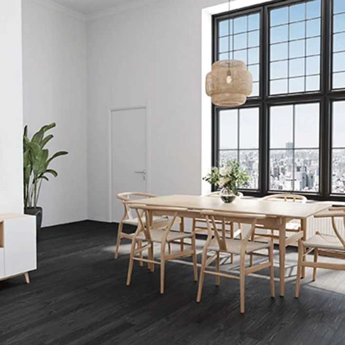 Wiking Nordlys Aslak - Fyr Prima, Borstat plankgolv 15x185 mm.