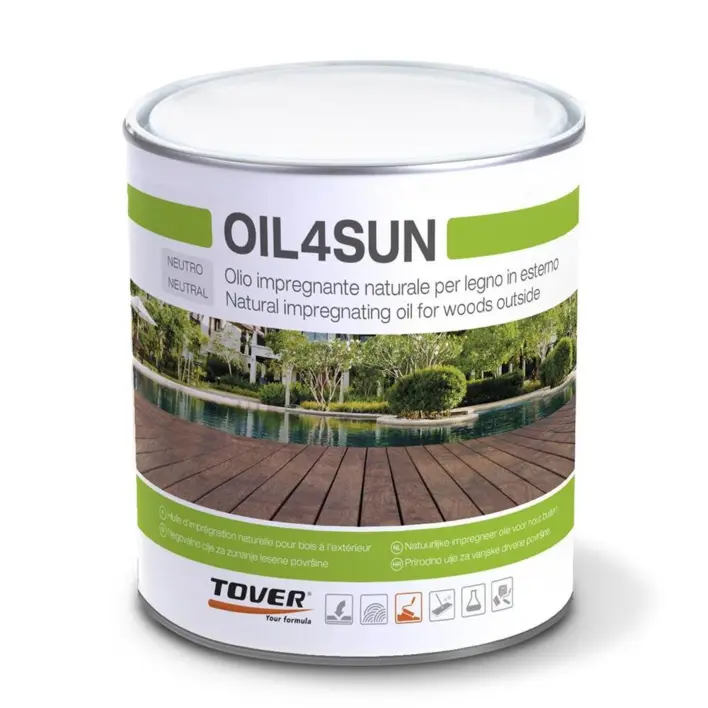 Tover Oil4Sun - miljövänlig Terrassolja - UTFÖRSÄLJNING