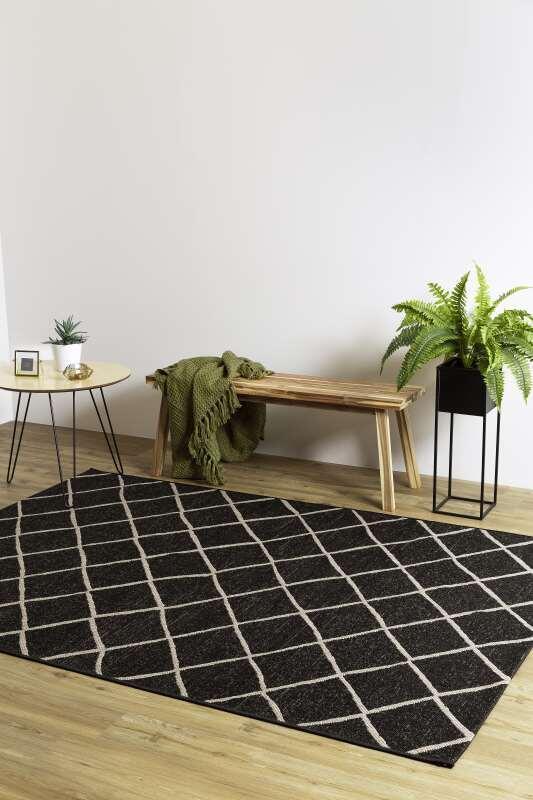 Devos, Floorlux Black/Silver - REST 160x230 cm.