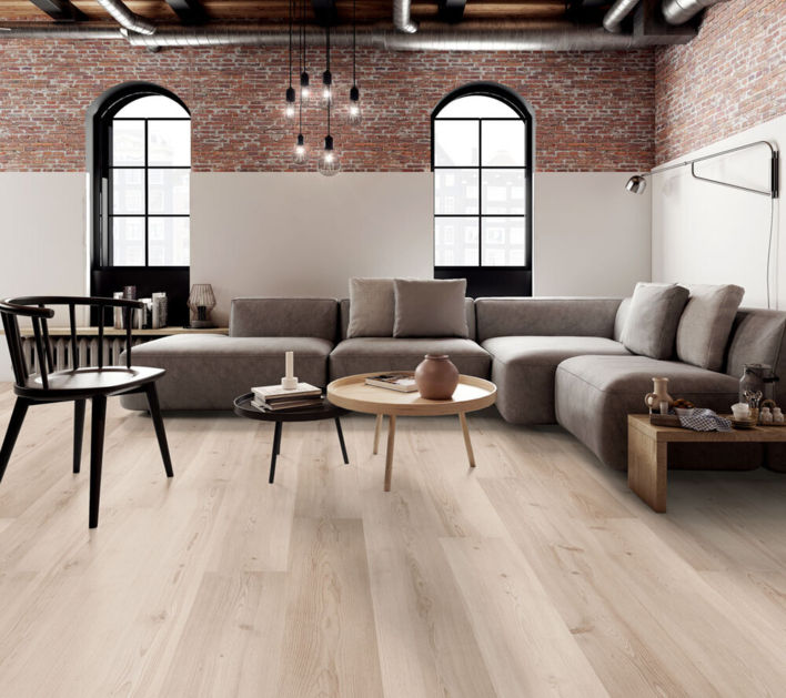 Moland Circular Plank, Pine Northern White