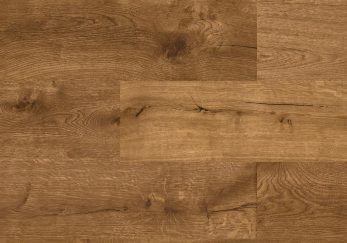 Moland Circular Plank, Oak French Smoked