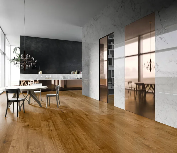 Moland Circular Plank, fransk rökad ek