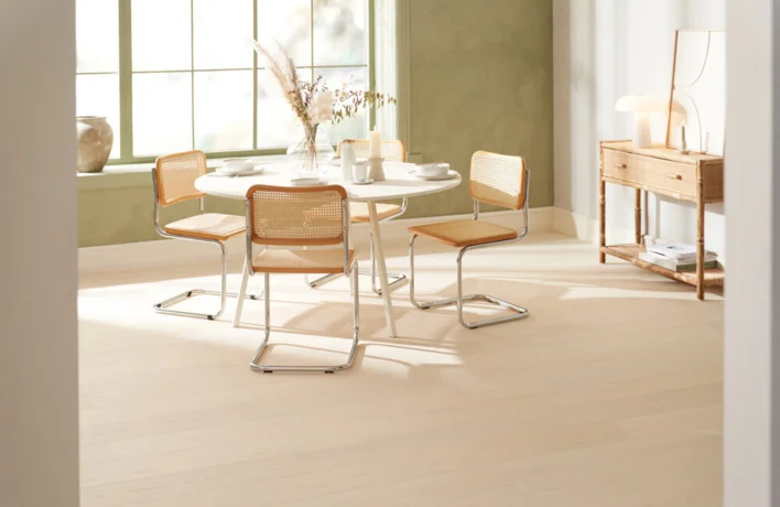 Timberman Slotsplanka - Ask Prime borstad, ultramatt lack vit