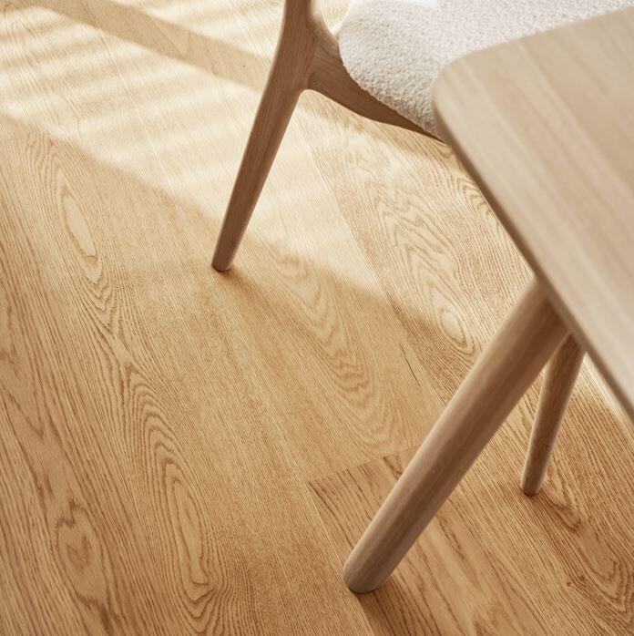 Timberman Slotsplank - Ek Prime borstad, Lack natur