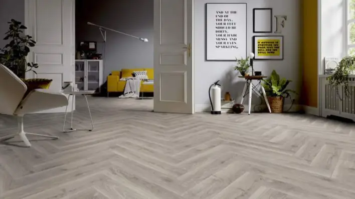 Laminatgolv, Fiskbensedition - Oak Atelier