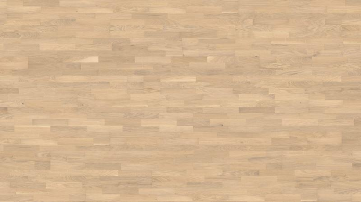 3-stavs parkettgolv - Ek Vit Favorit - KAMPANJ