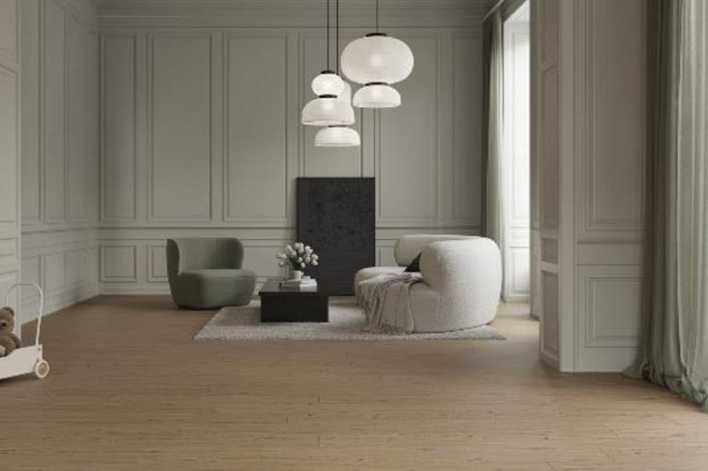 Moland Bastion Vinyl Wideplank, Rustik ek, 220x1828 mm.