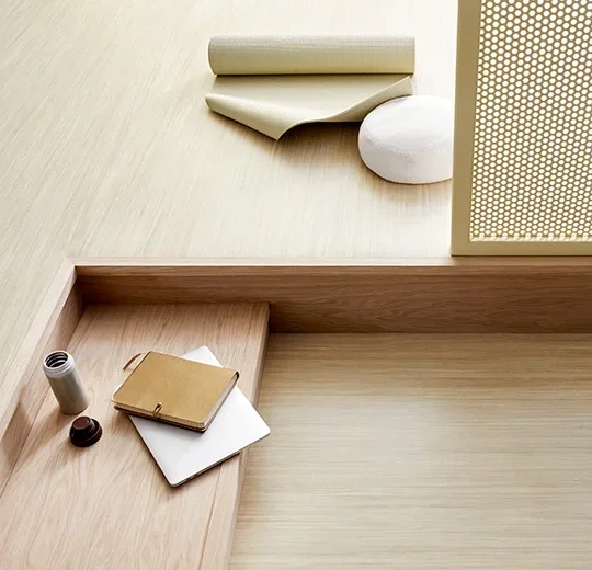 Marmoleum Striato - Desert sand