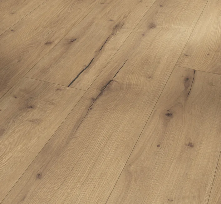 Parador Modular One - Ek Helios natur rustik struktur, låsplanka