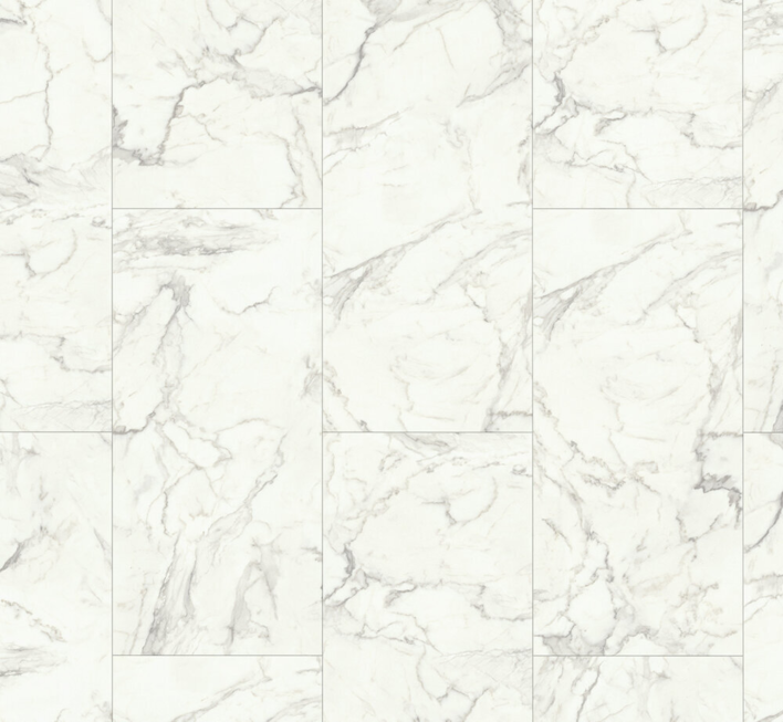 Parador Modular One - Marmor Eos vit stenstruktur, Stor platta