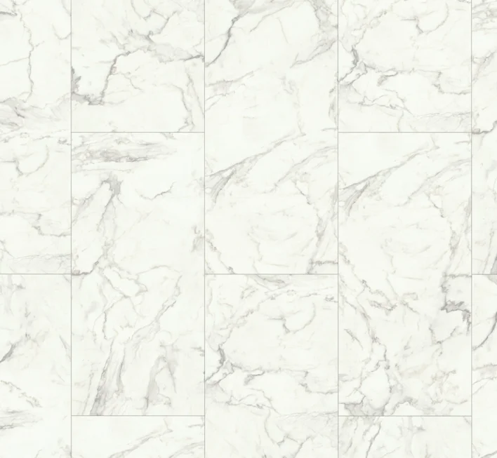 Parador Modular One - Marmor Eos vit stenstruktur, Stor platta