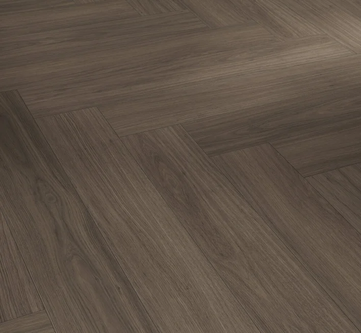 Parador Modular One - Ek Artemis kaffebrun, Elegant struktur, Sillben