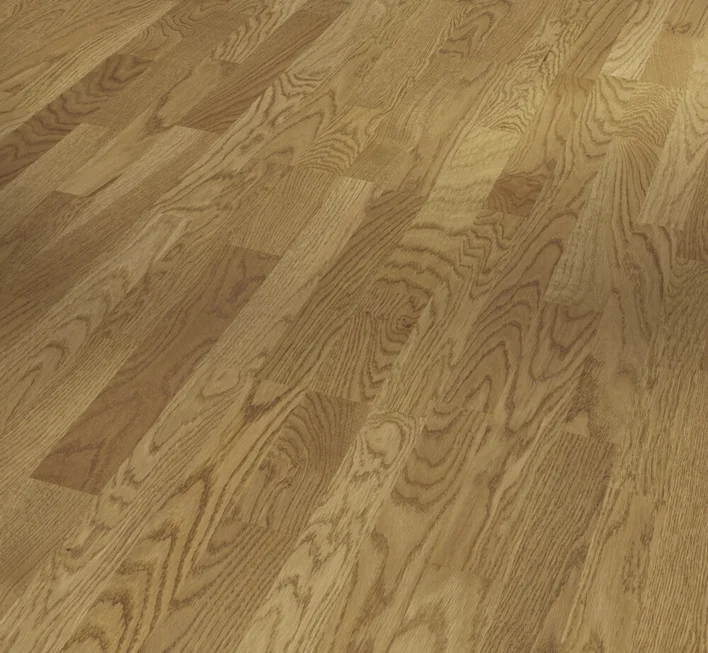 Trägolv Classic 3025 - Ek Malbec natur, 3-stavs matt lack